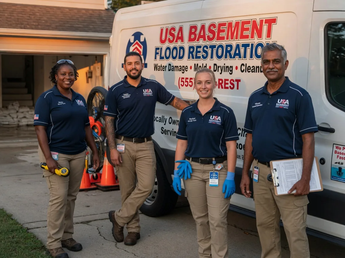 Basement Flood Cleanup company in Barronett, WI