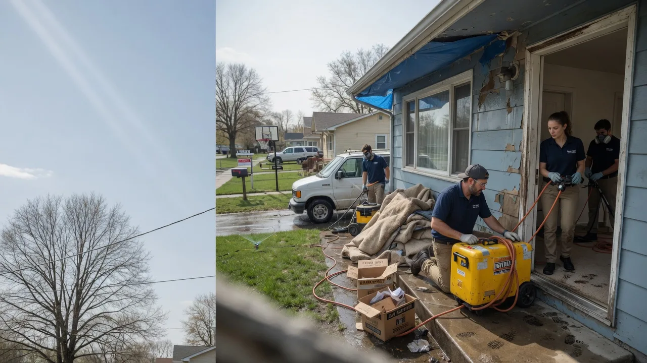 Basement Flood Cleanup in Barronett, WI near me